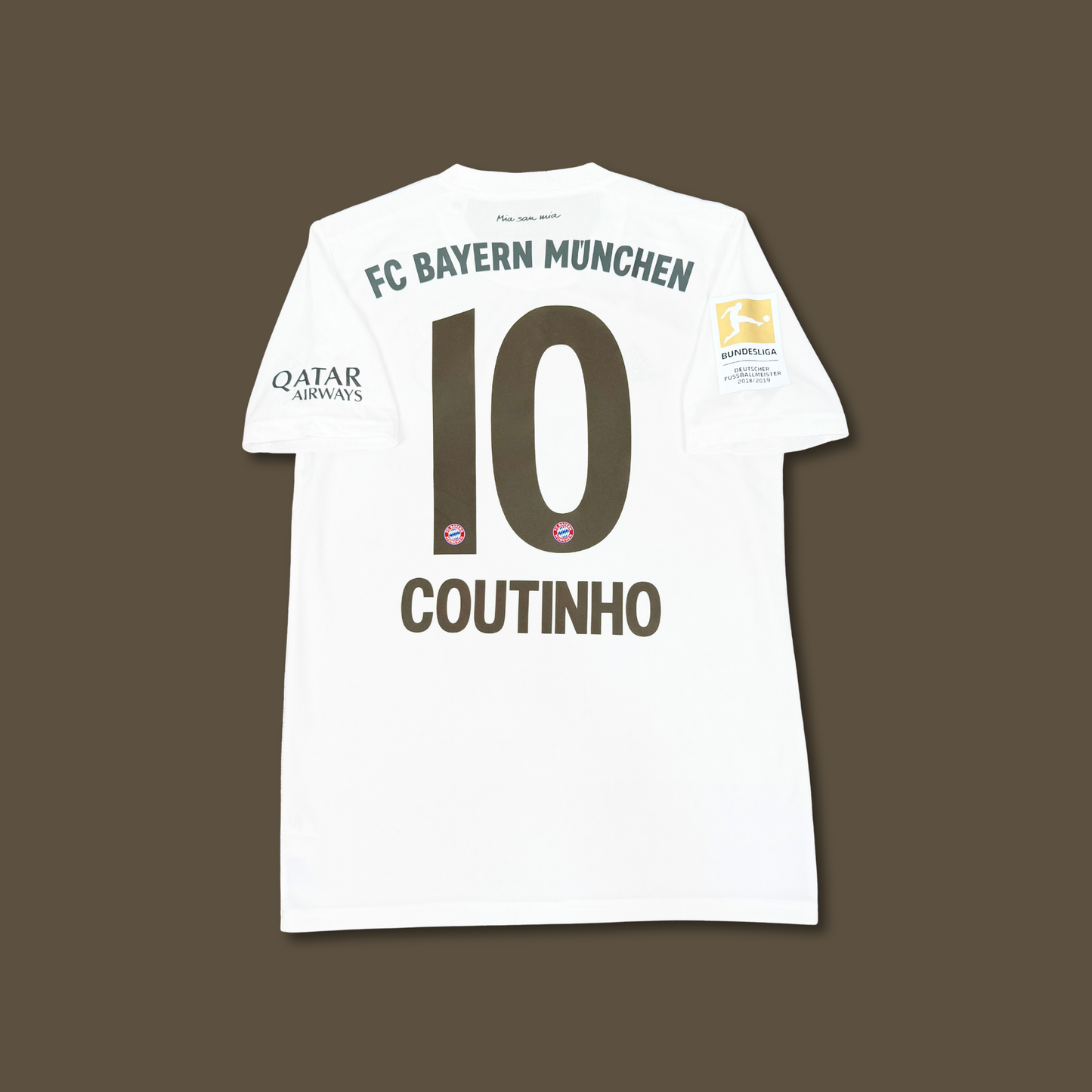 2019/20 Bayern Munich Away Shirt - Coutinho - M