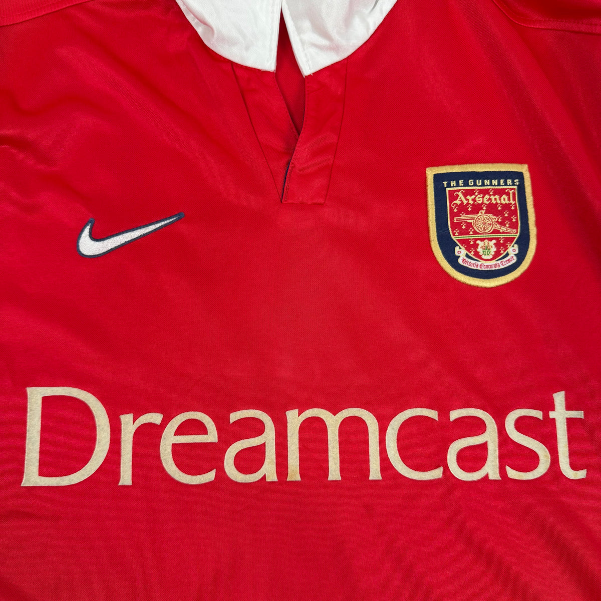 2000/01 Arsenal Home Shirt - Suker - L