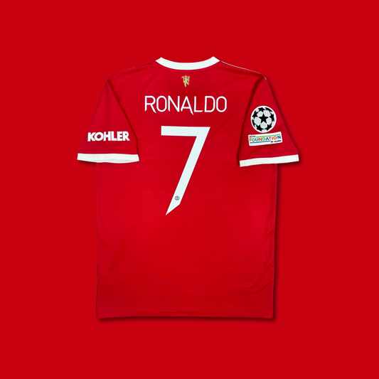 2021/22 Manchester United Home Shirt - Cristiano Ronaldo - L