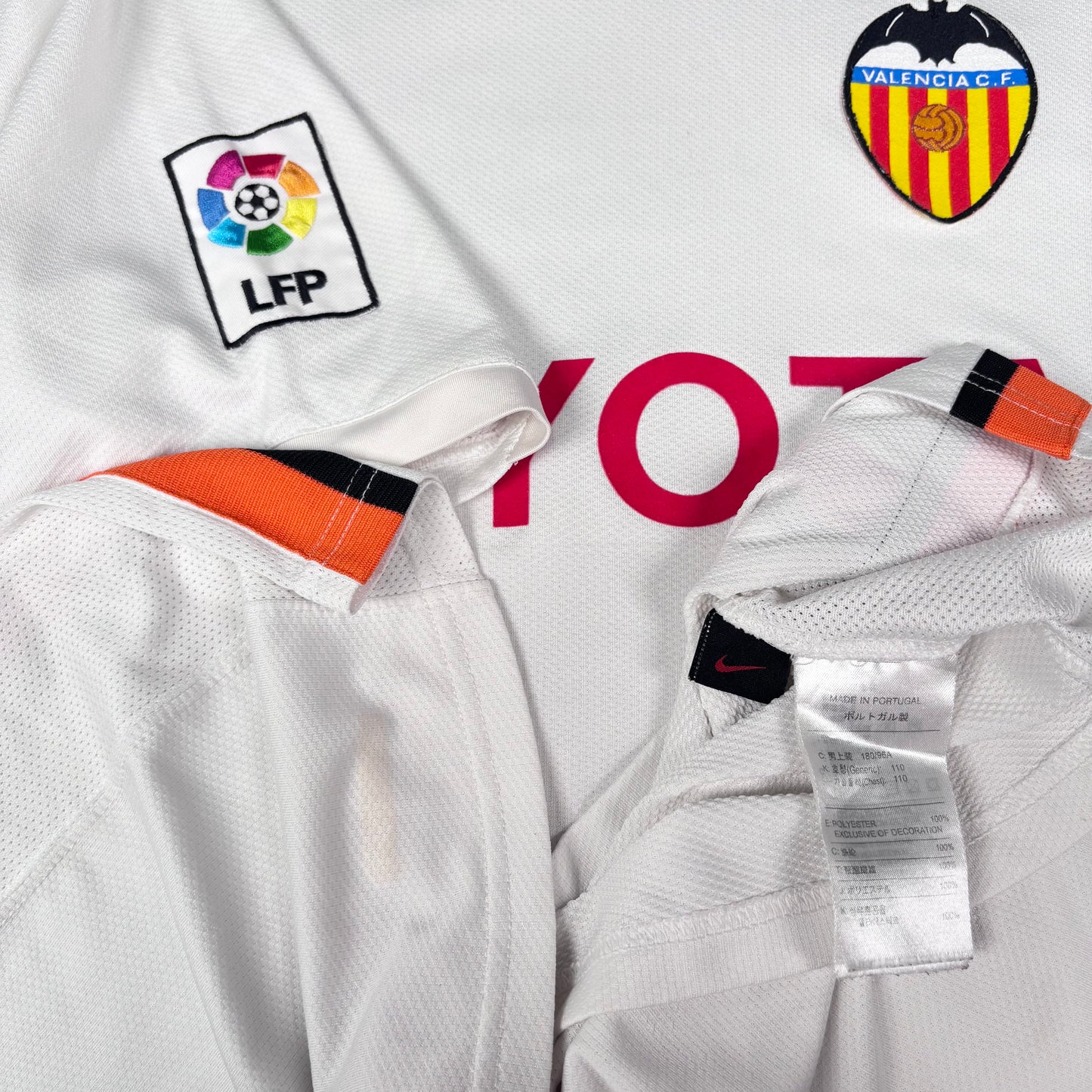 2006/07 Valencia FC Home Shirt - David Villa - XL