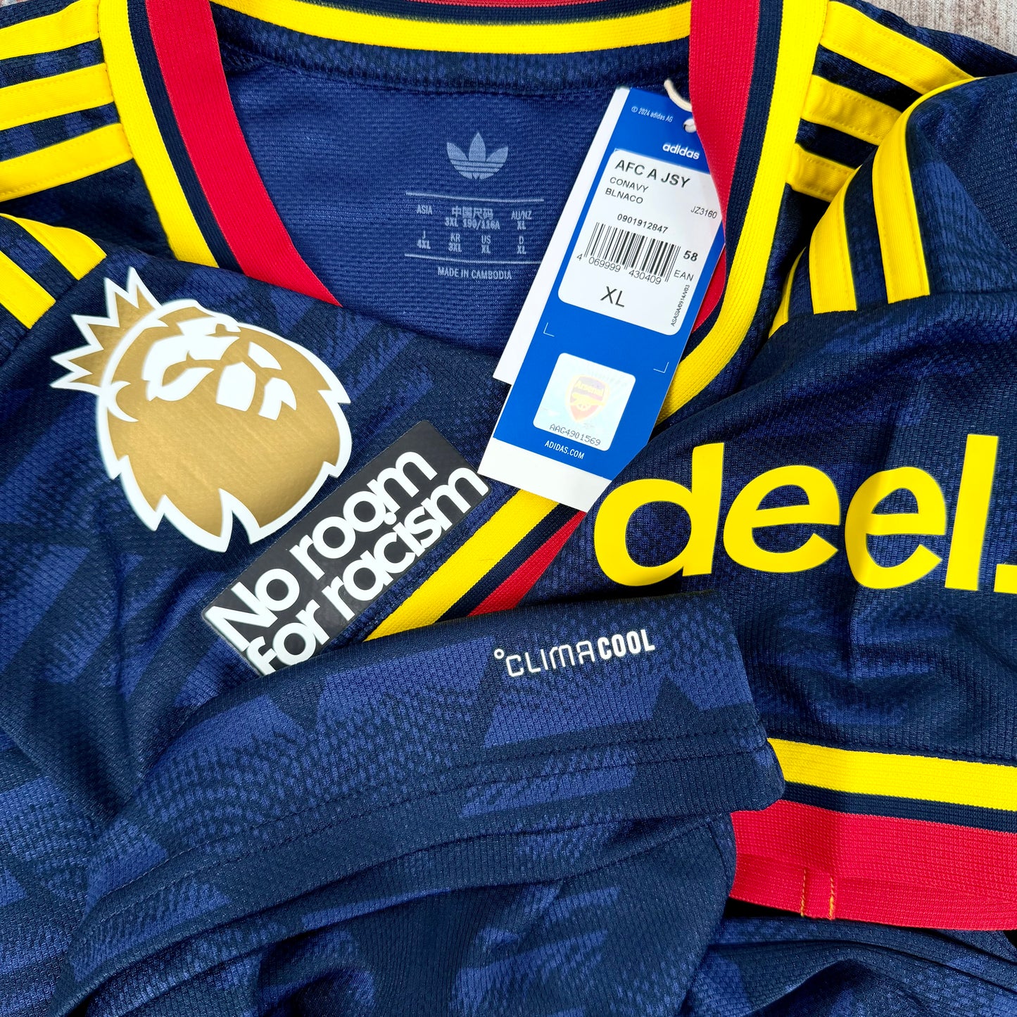 2026/27 Arsenal Away Shirt - Tzolis - New with Tag - XL