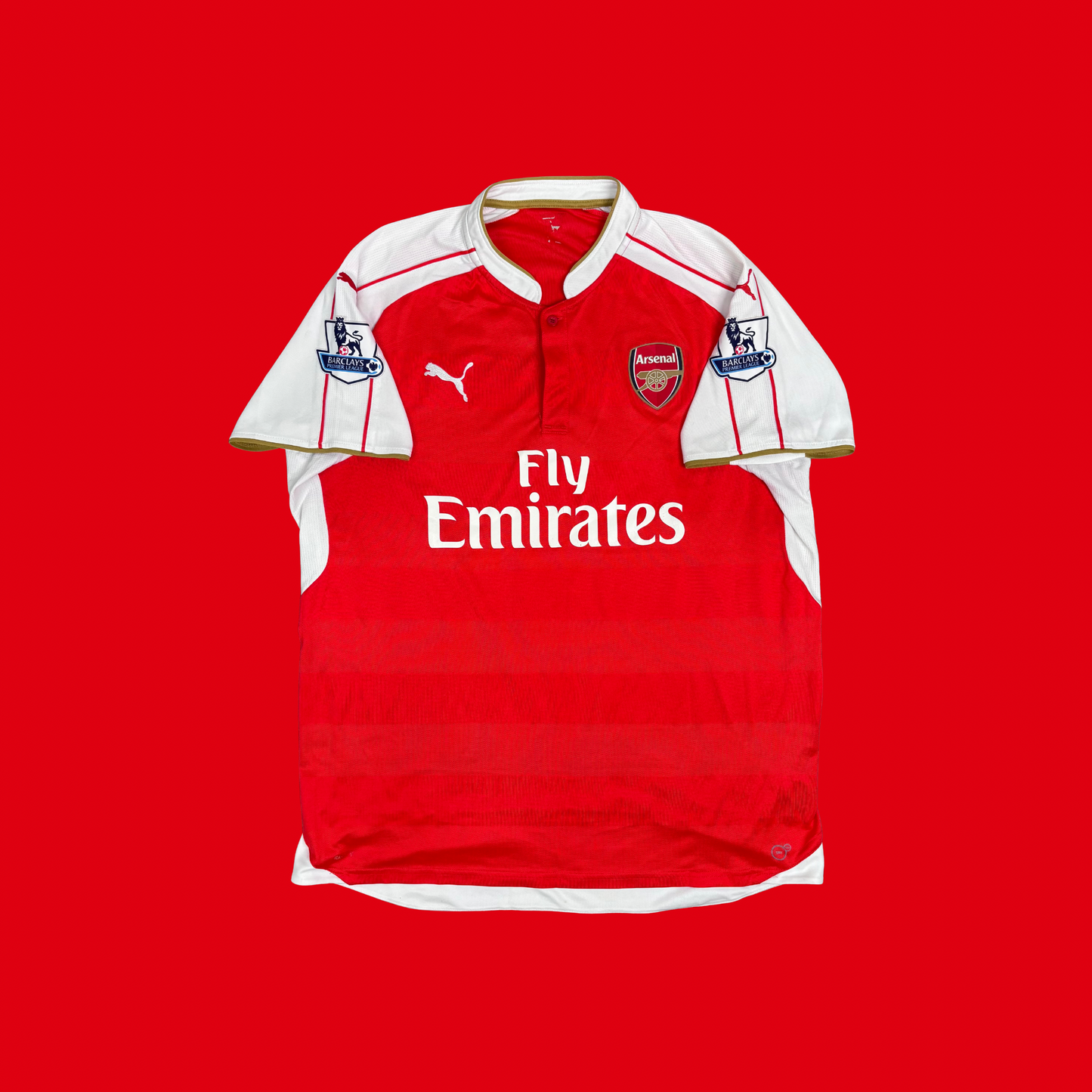 2015/16 Arsenal Home Shirt - Giroud - XL