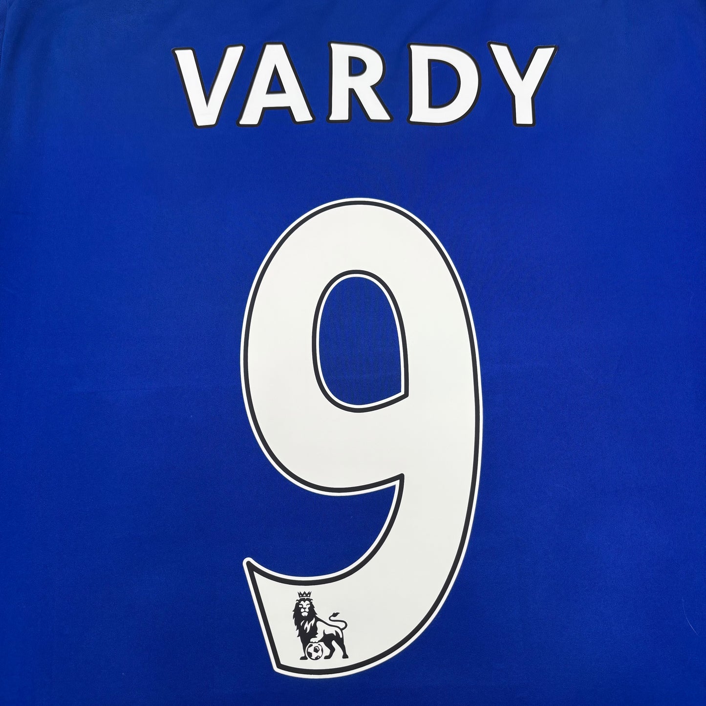 2015/16 Leicester City Home Shirt - Vardy - L