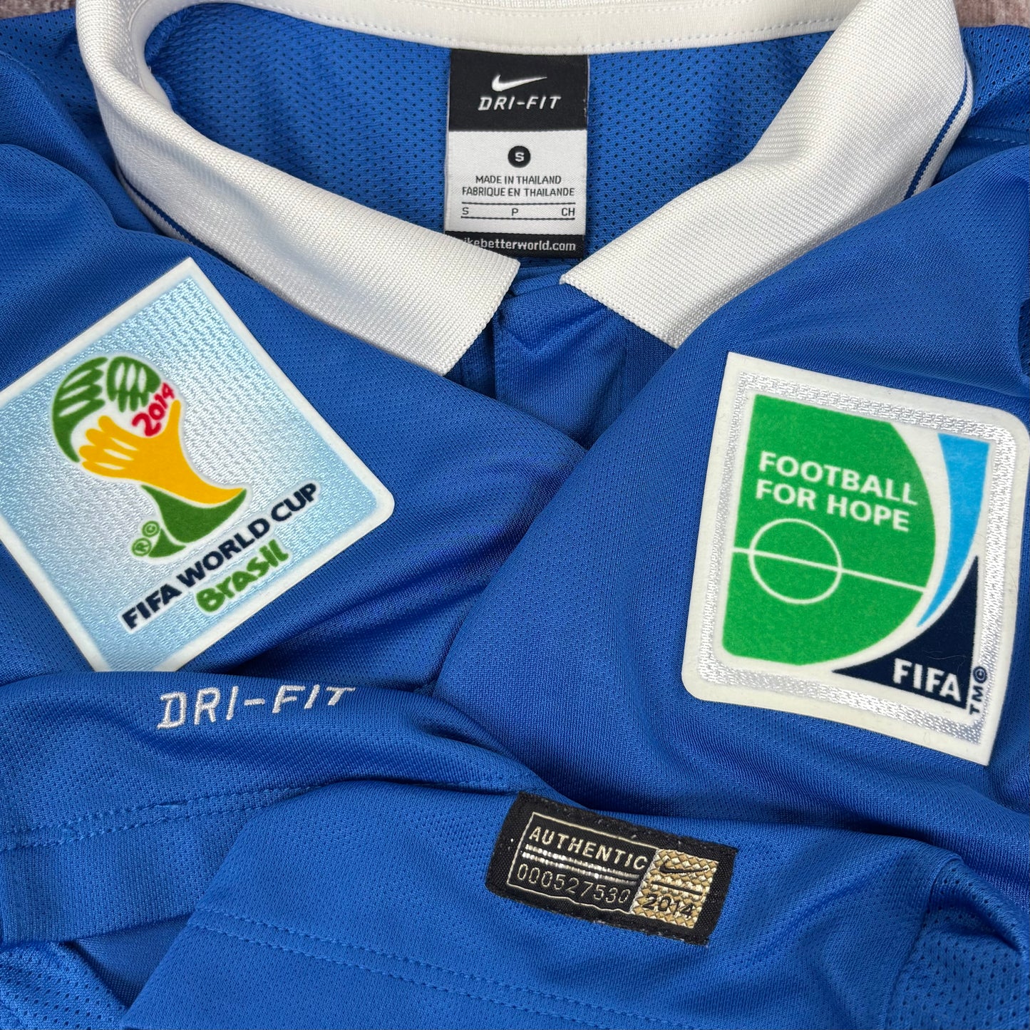 2014/15 Greece Away Shirt - P2R - Samaras- S