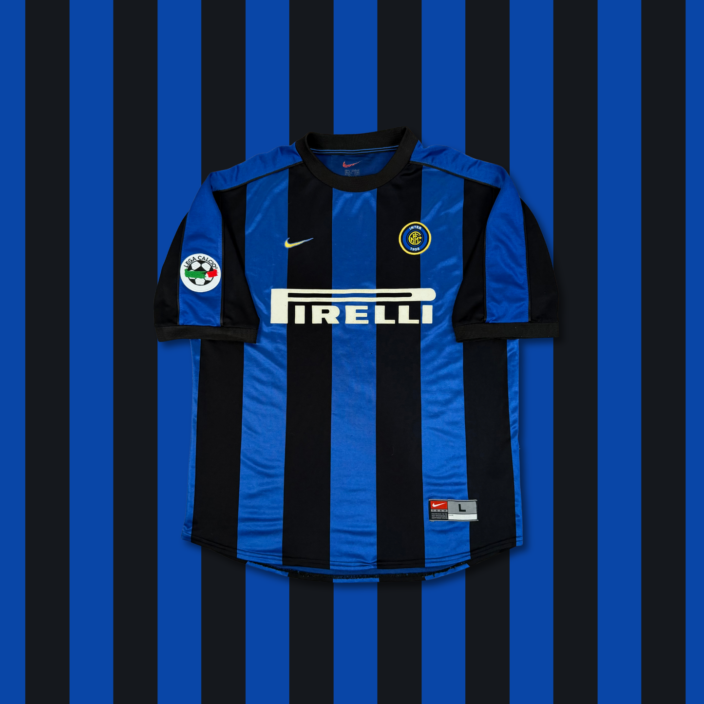 1999/00 Inter Milan Home Shirt - Ronaldo Nazario - L