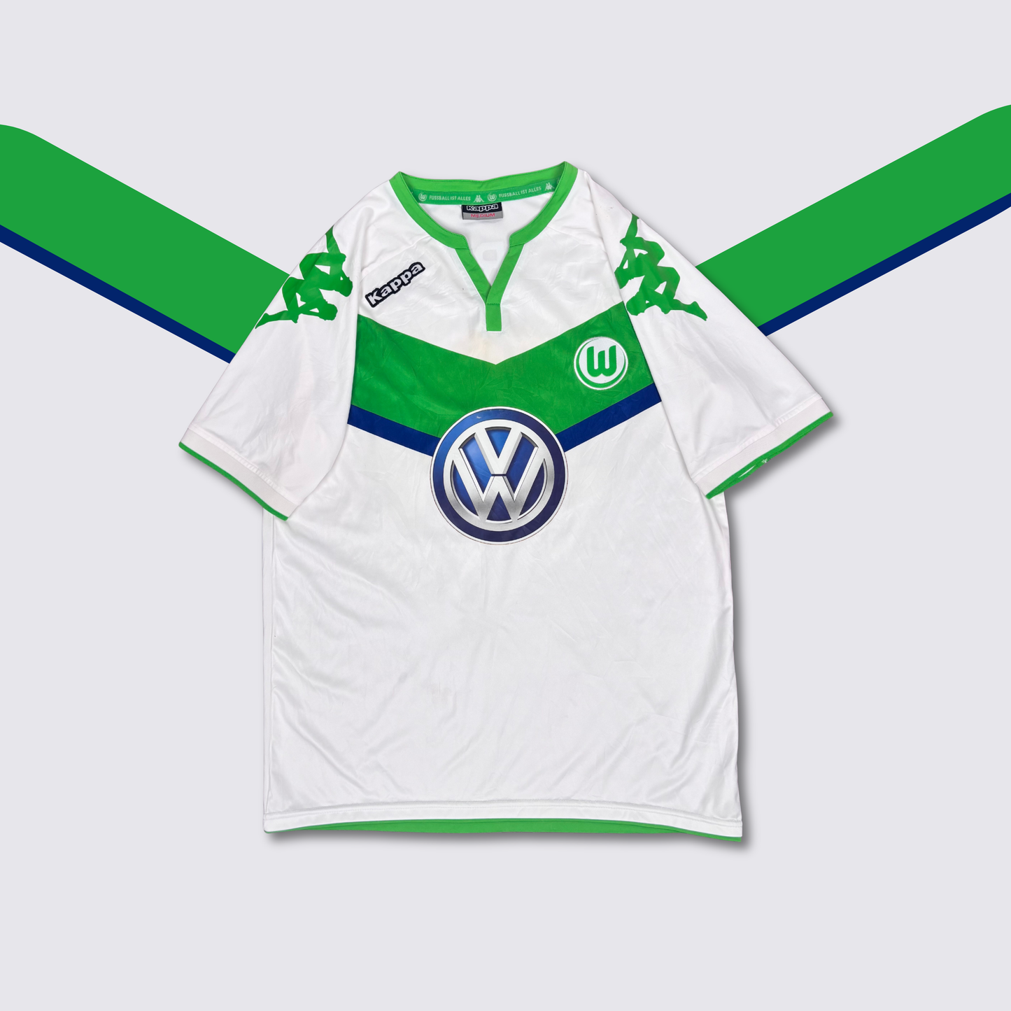 2015/16 Wolfsburg Home Shirt - De Bruyne - M