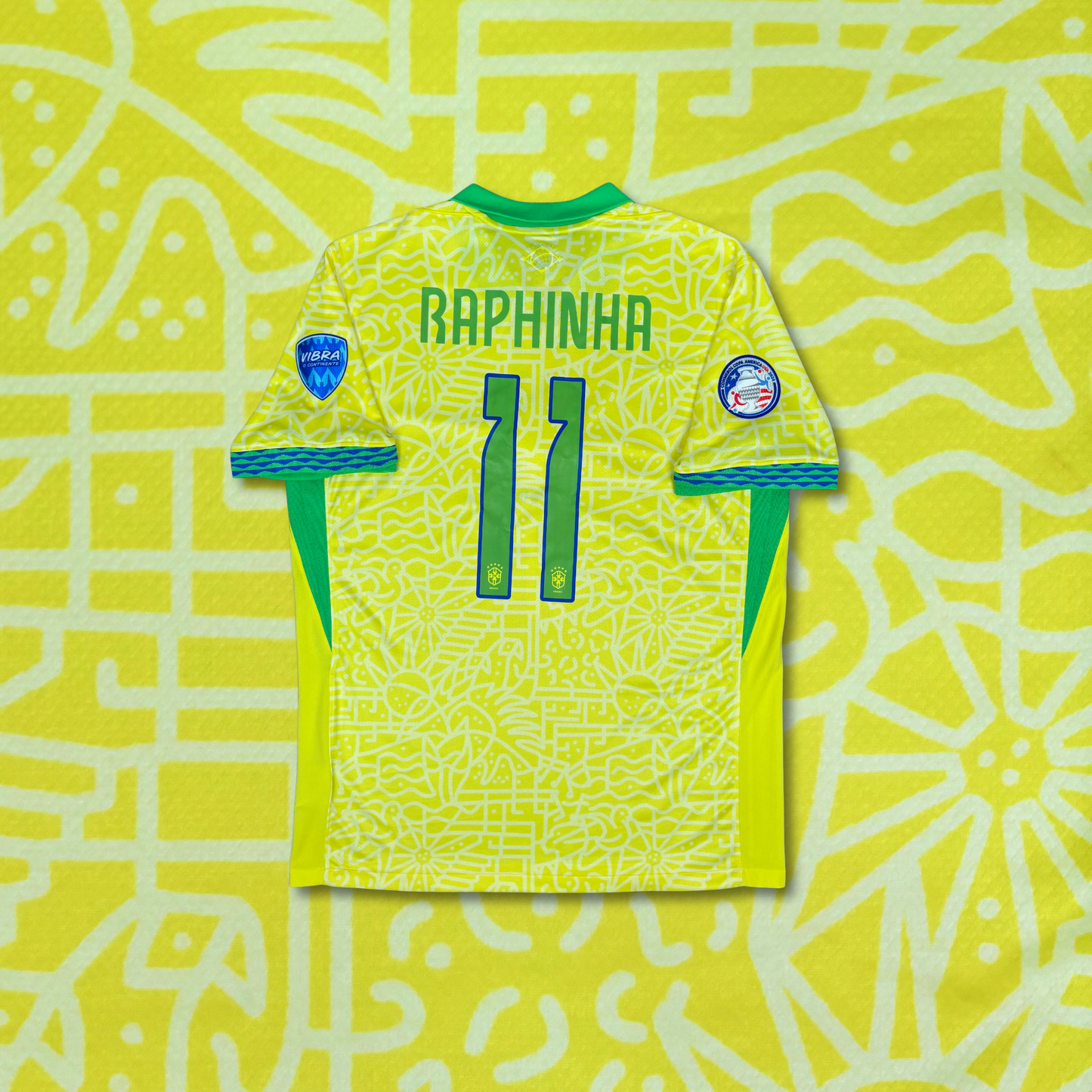 2022/24 Brazil Home Shirt - Raphinha - L