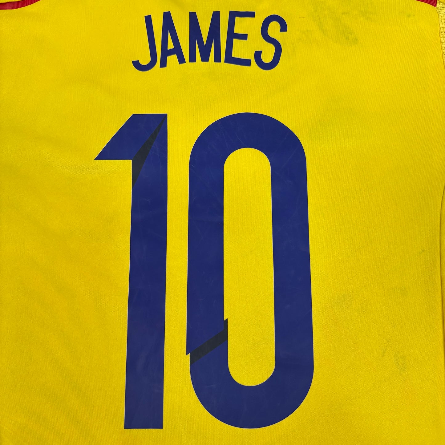 2014/15 Colombia Home Shirt - James Rodriguez - M