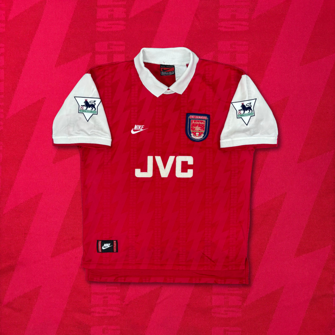 1994/95 Arsenal Home Shirt - Adams - L
