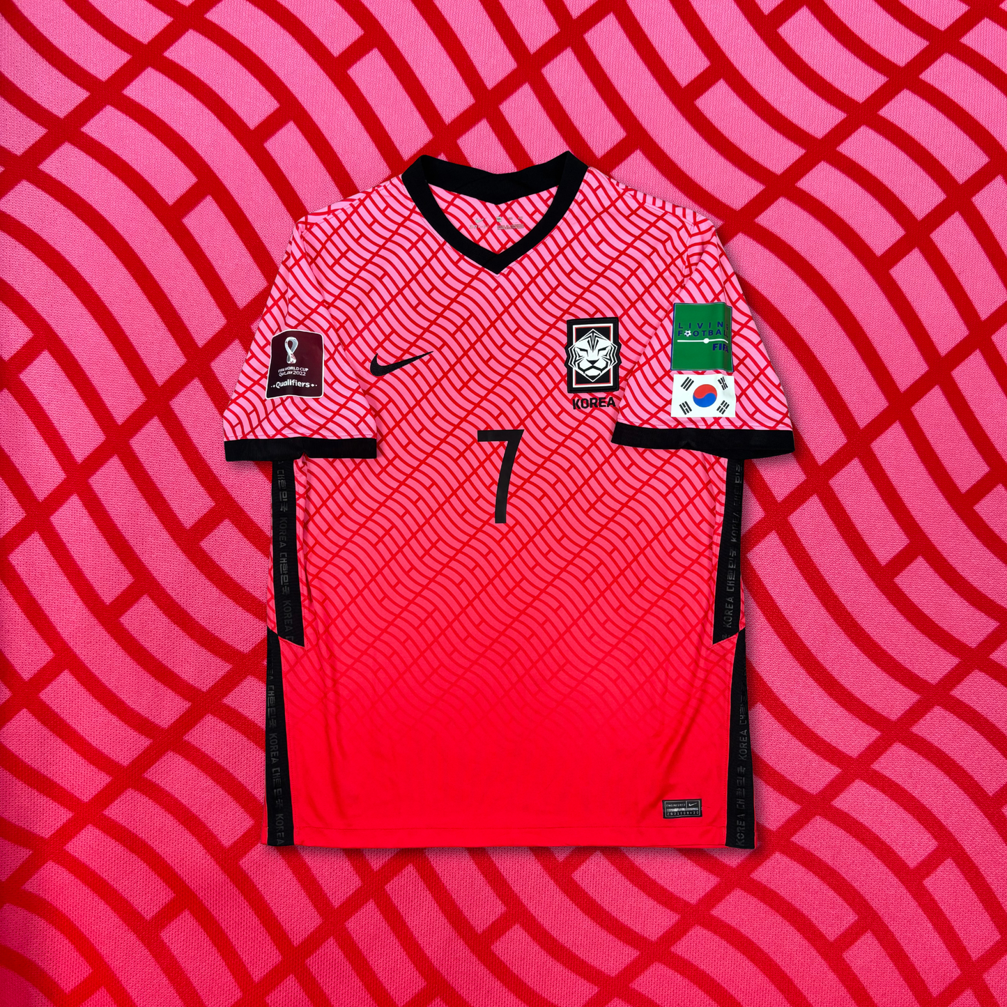 2020/21 South Korea Home Shirt - Son - XXL