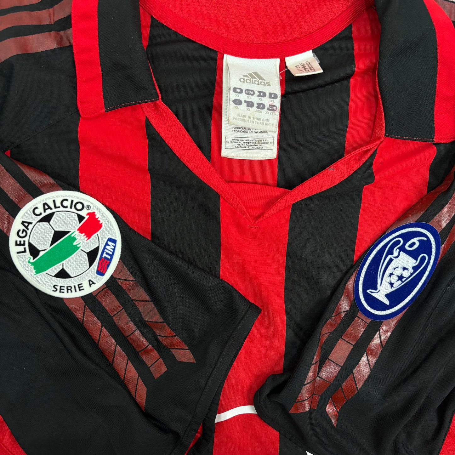 2005/06 AC Milan Home Shirt - Nesta - XL