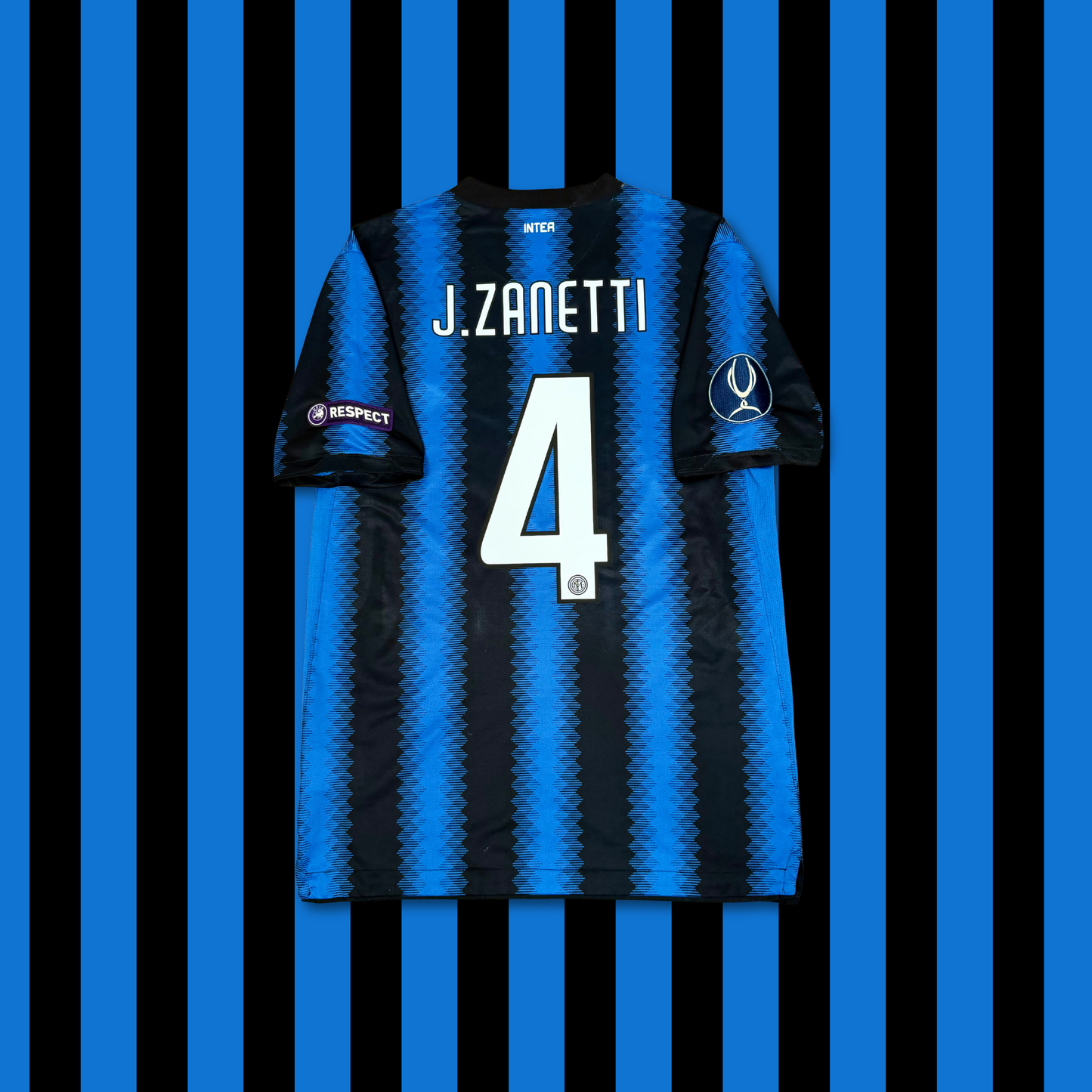 2011/12 Inter Milan Home Shirt - Zanetti - M