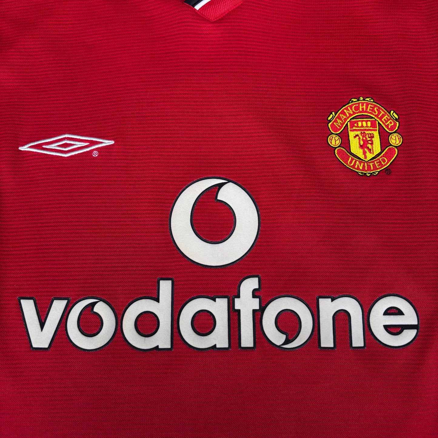 2000/01 Manchester United Home Shirt - Stam - L