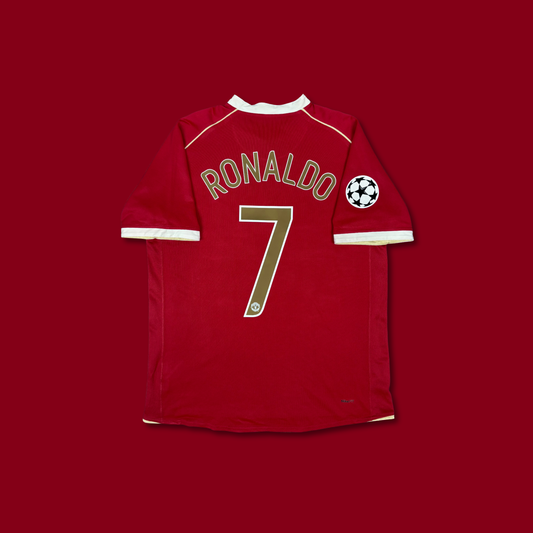 2006/07 Manchester United Home Shirt - Cristiano Ronaldo - L