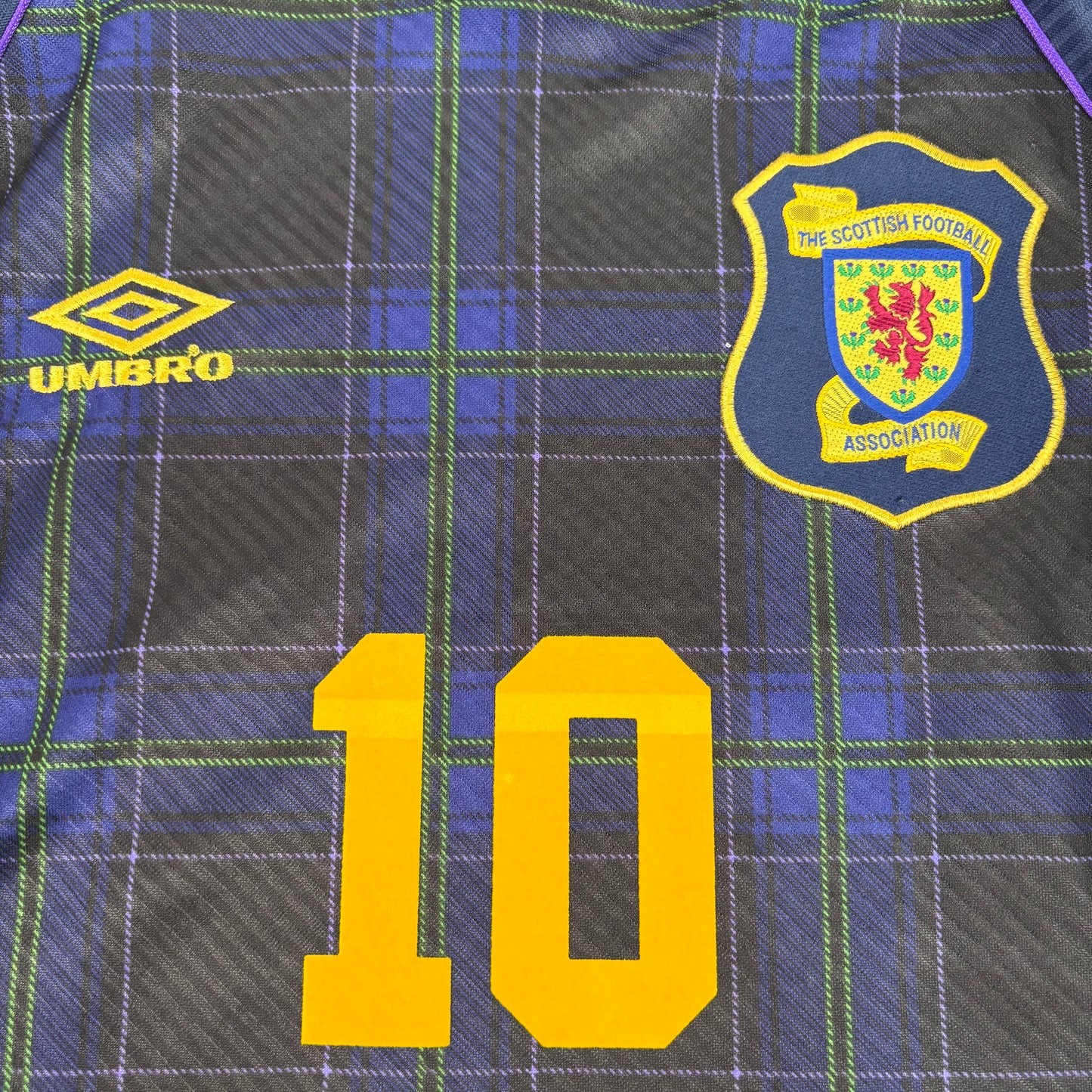 1996/97 Scotland Home Shirt -McAllister - XL