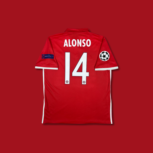 2016/17 Bayern Munich Home Shirt - Alonso - L