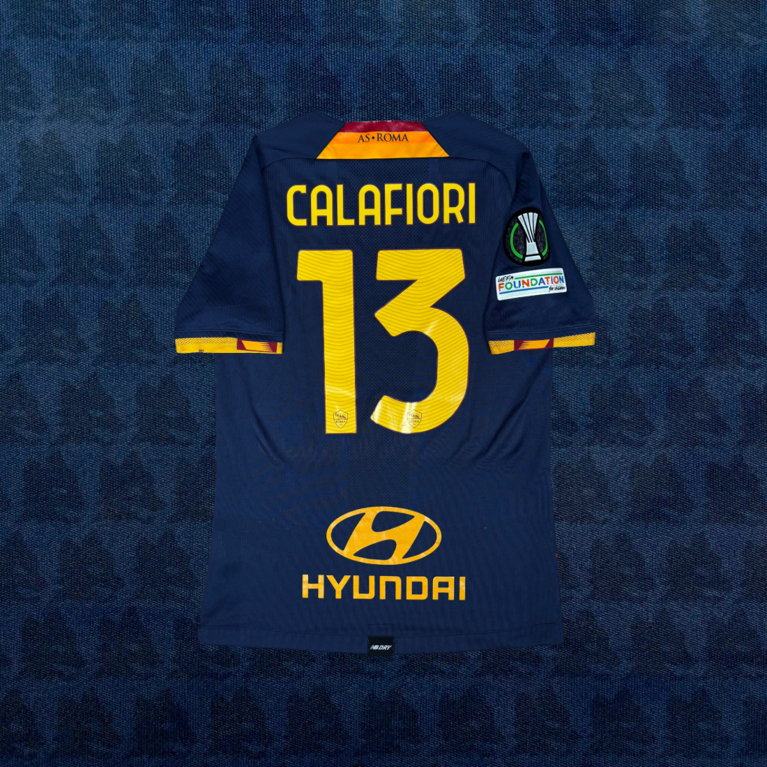 2021/22 AS Roma Fourth Shirt - Calafiori - M