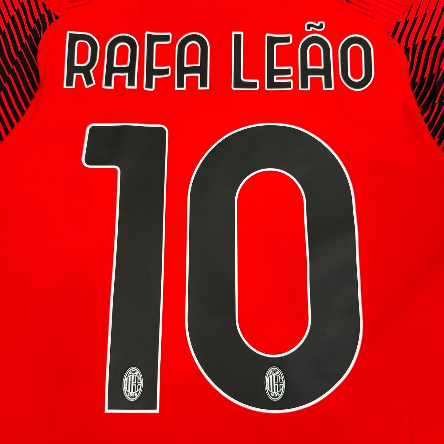 2023/24 AC Milan Home Shirt - Player Issue - Leao - New with Tag - L