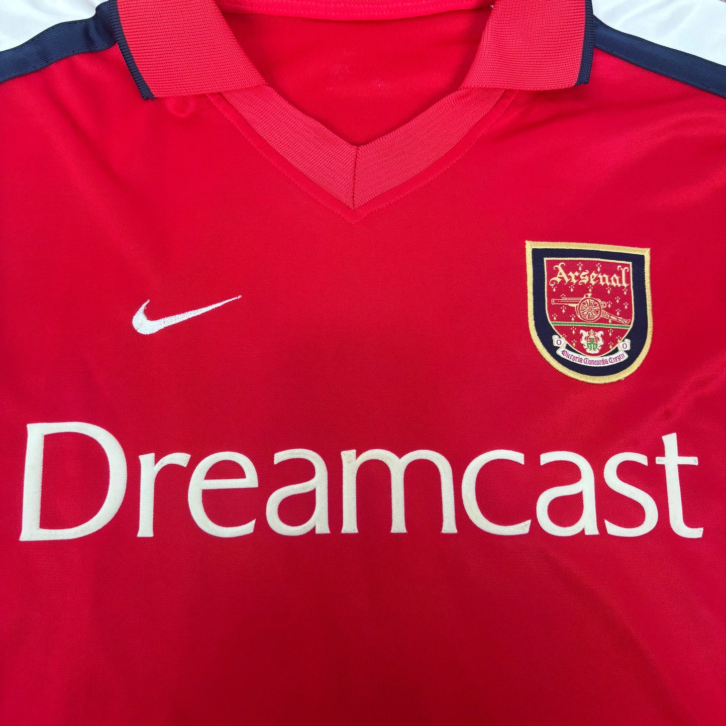 2000/01 Arsenal Home Longsleeve Shirt - Henry - M