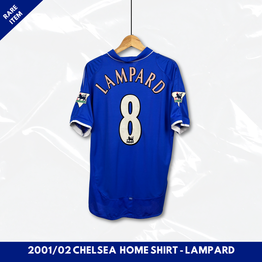 2001/02 Chelsea Home Shirt - Lampard - L