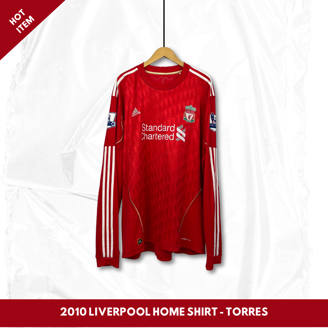 2010/11 Liverpool Home Shirt Longsleeve - Torres