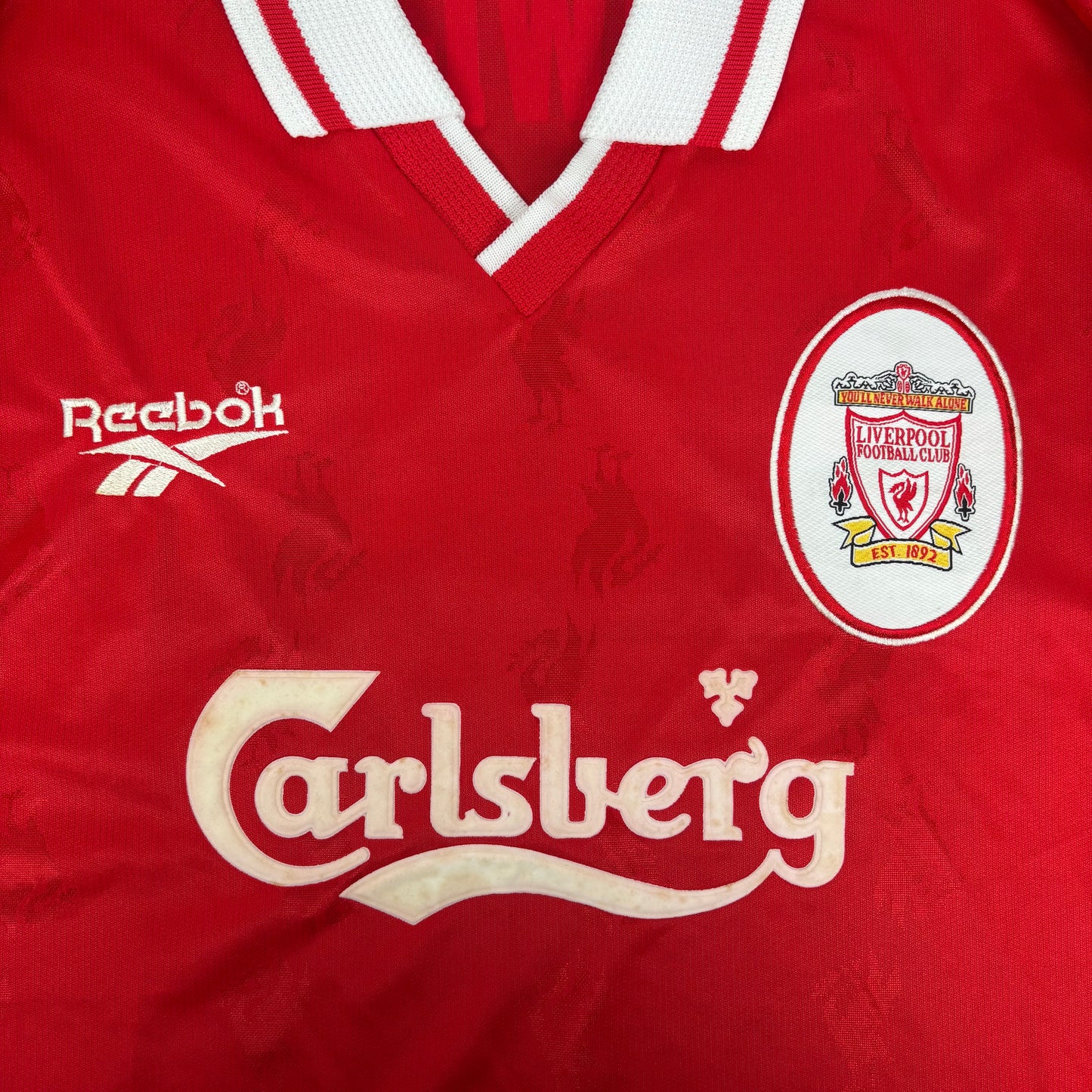 1996/97 Liverpool Home Shirt - Fowler - M