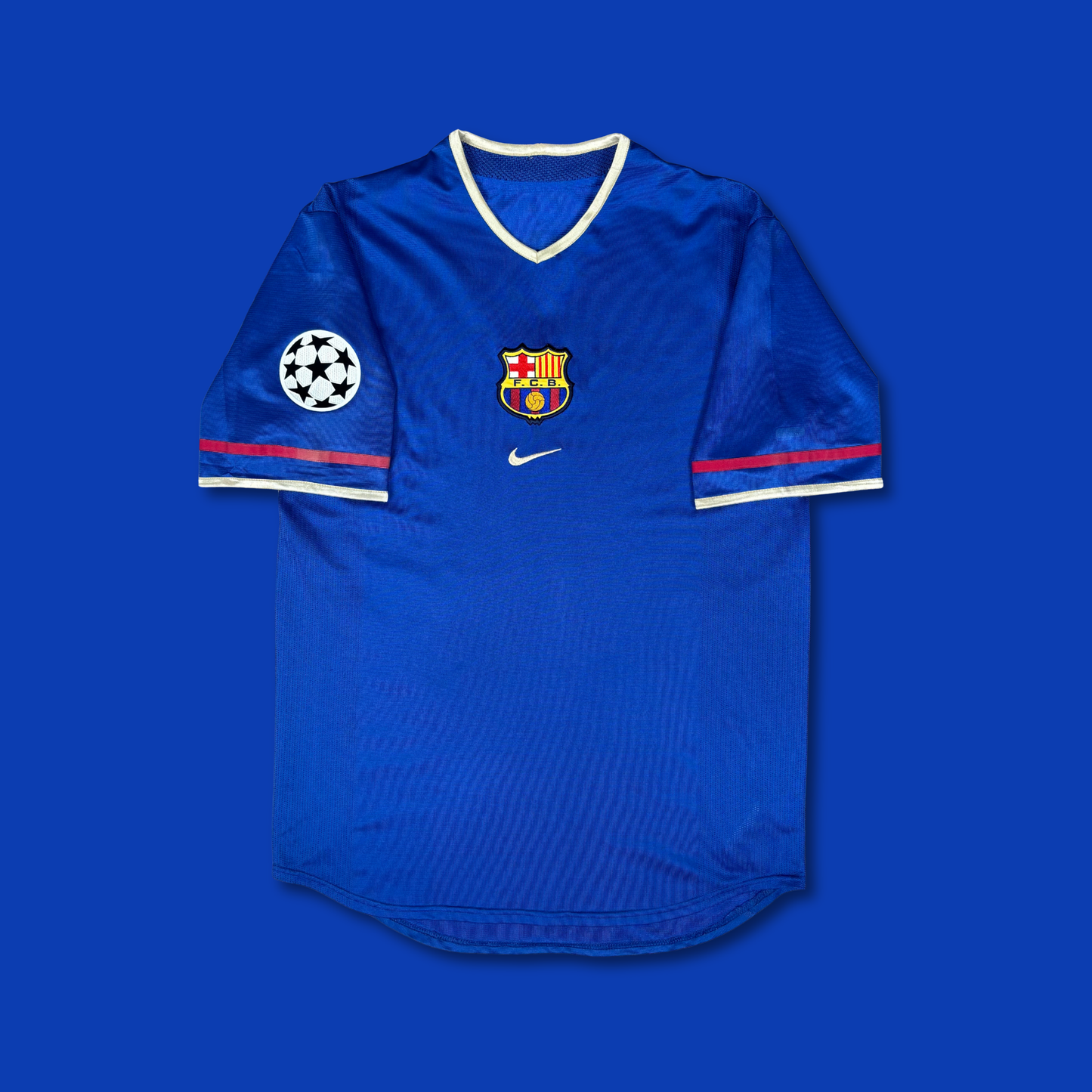 2001/02 Barcelona Third Shirt - Xavi - M