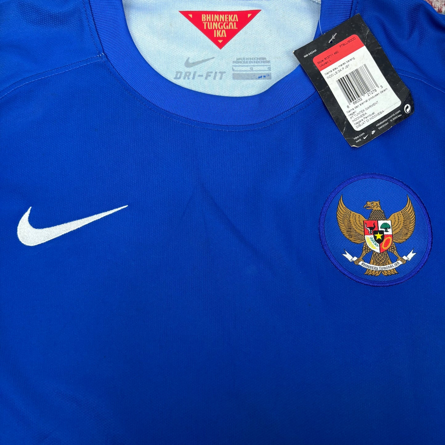 2014/15 Indonesia Goalkeeper Shirt - L - Player to Replica - New with Tag