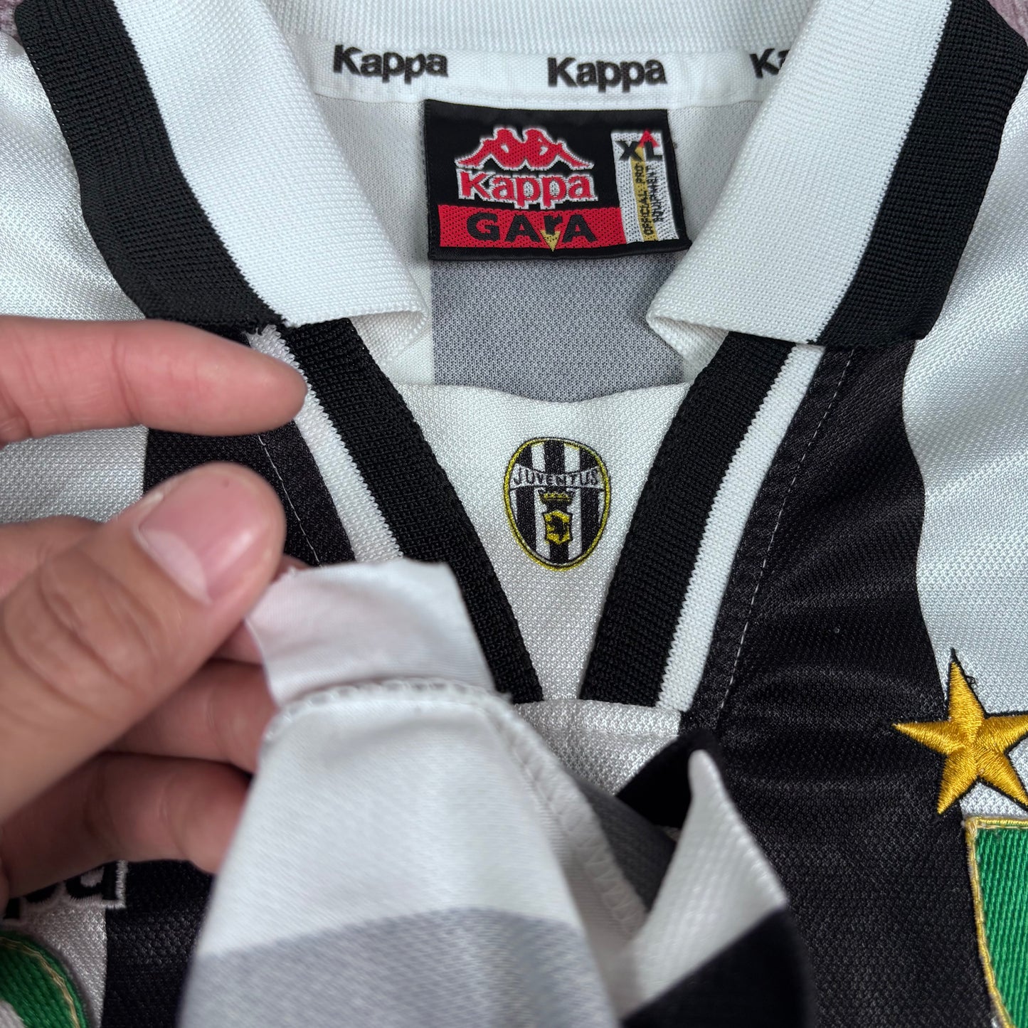1995/96 Juventus Home Longsleeve Shirt - Del Piero - XL