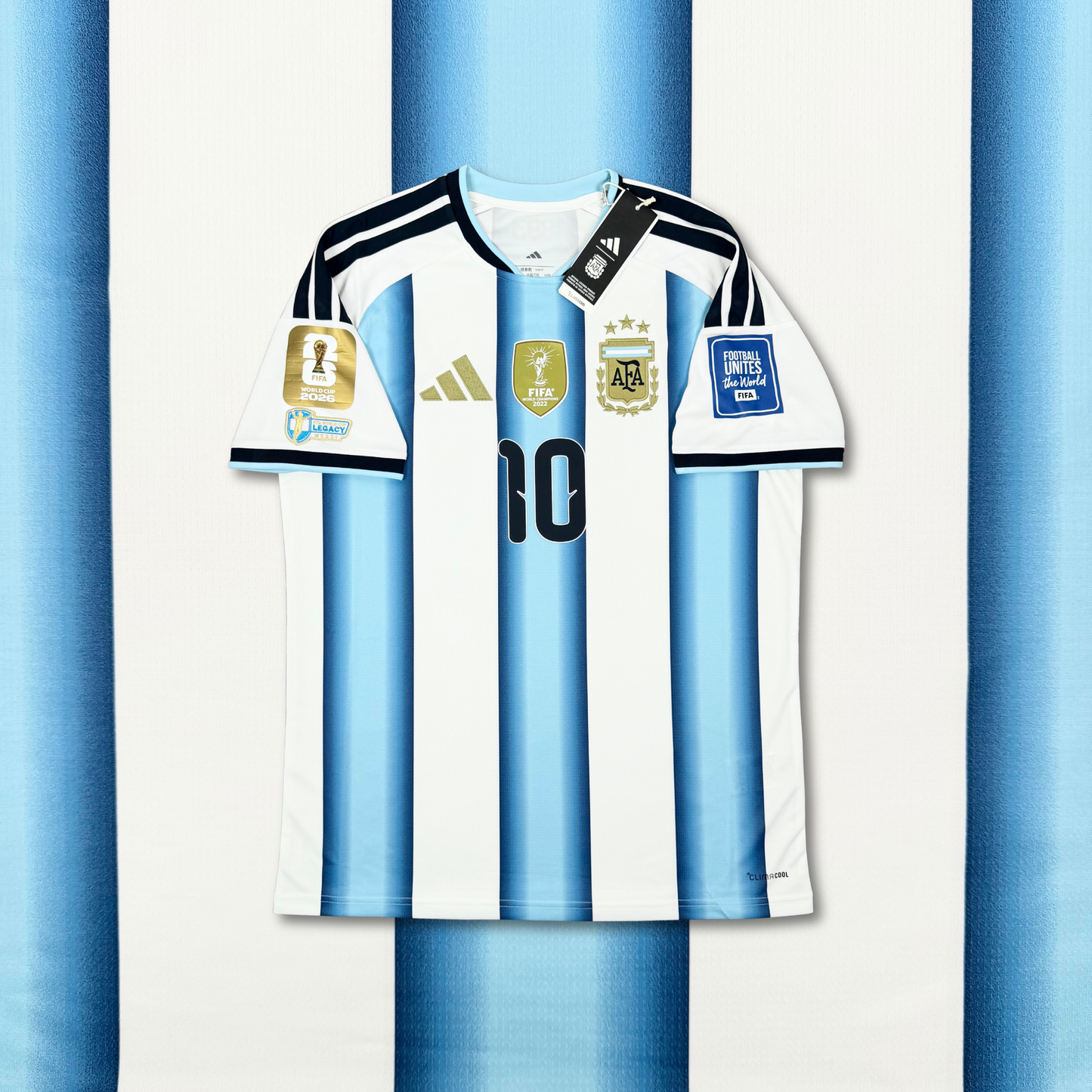 2026/27 Argentina Home Shirt - Messi - L - New with Tag