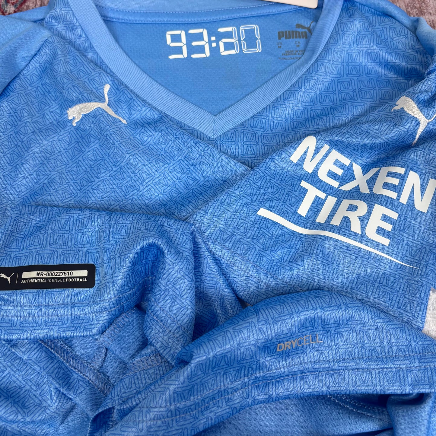 2021/22 Manchester City Home Shirt - Gabriel Jesus - M - New with Tag