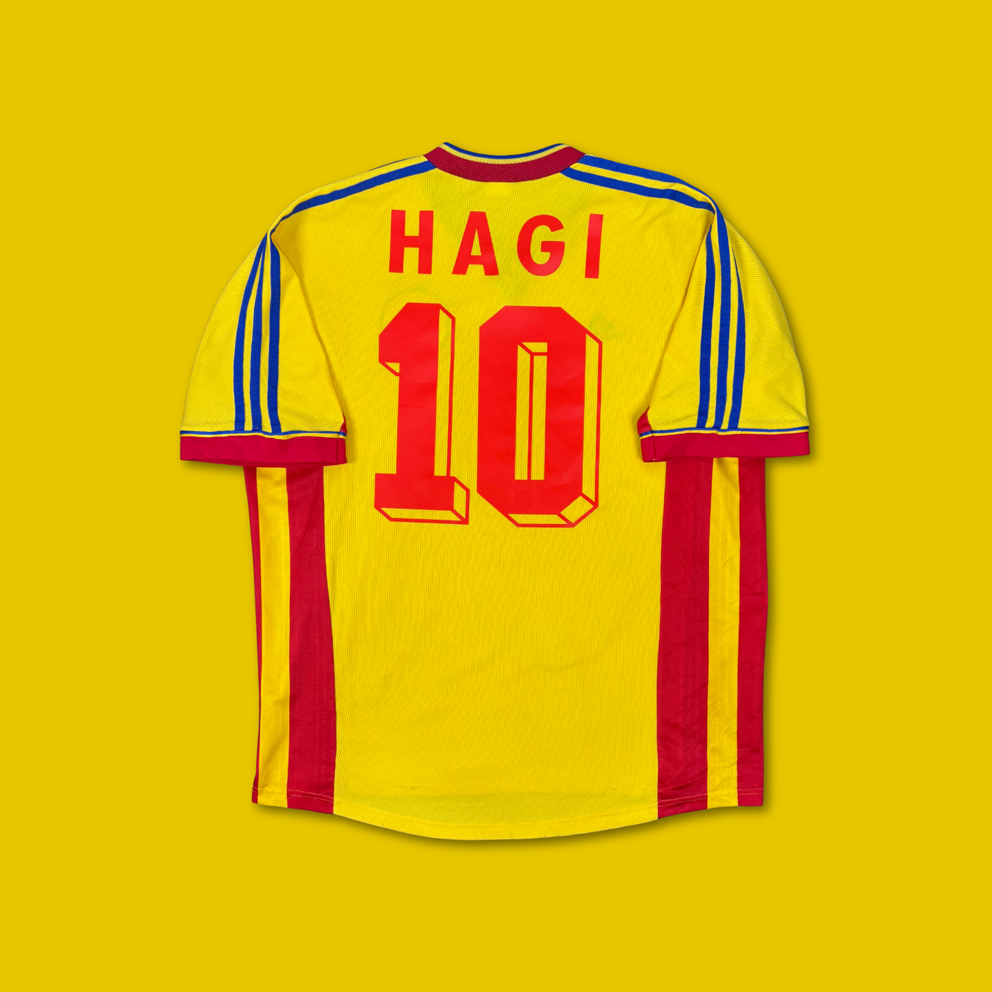 1998/99 Romania Home Shirt - Hagi - L