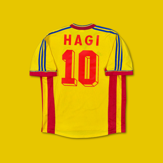 1998/99 Romania Home Shirt - Hagi - L