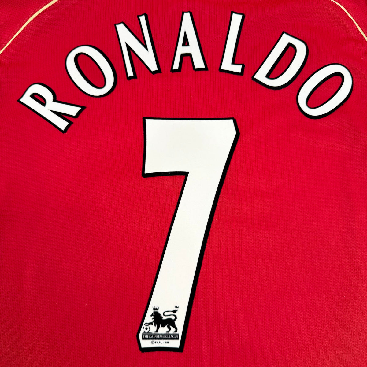 2006/07 Manchester United Home Shirt - Cristiano Ronaldo - M
