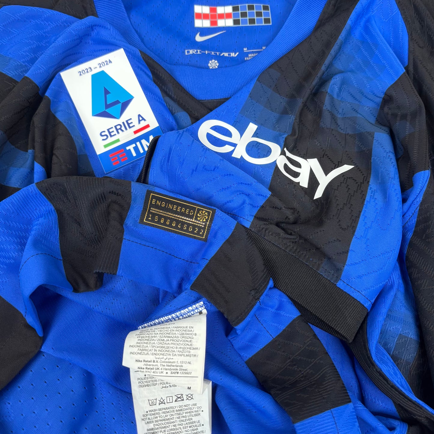 2023/24 Inter Milan Home Shirt - Player Issue - Dimarco - M