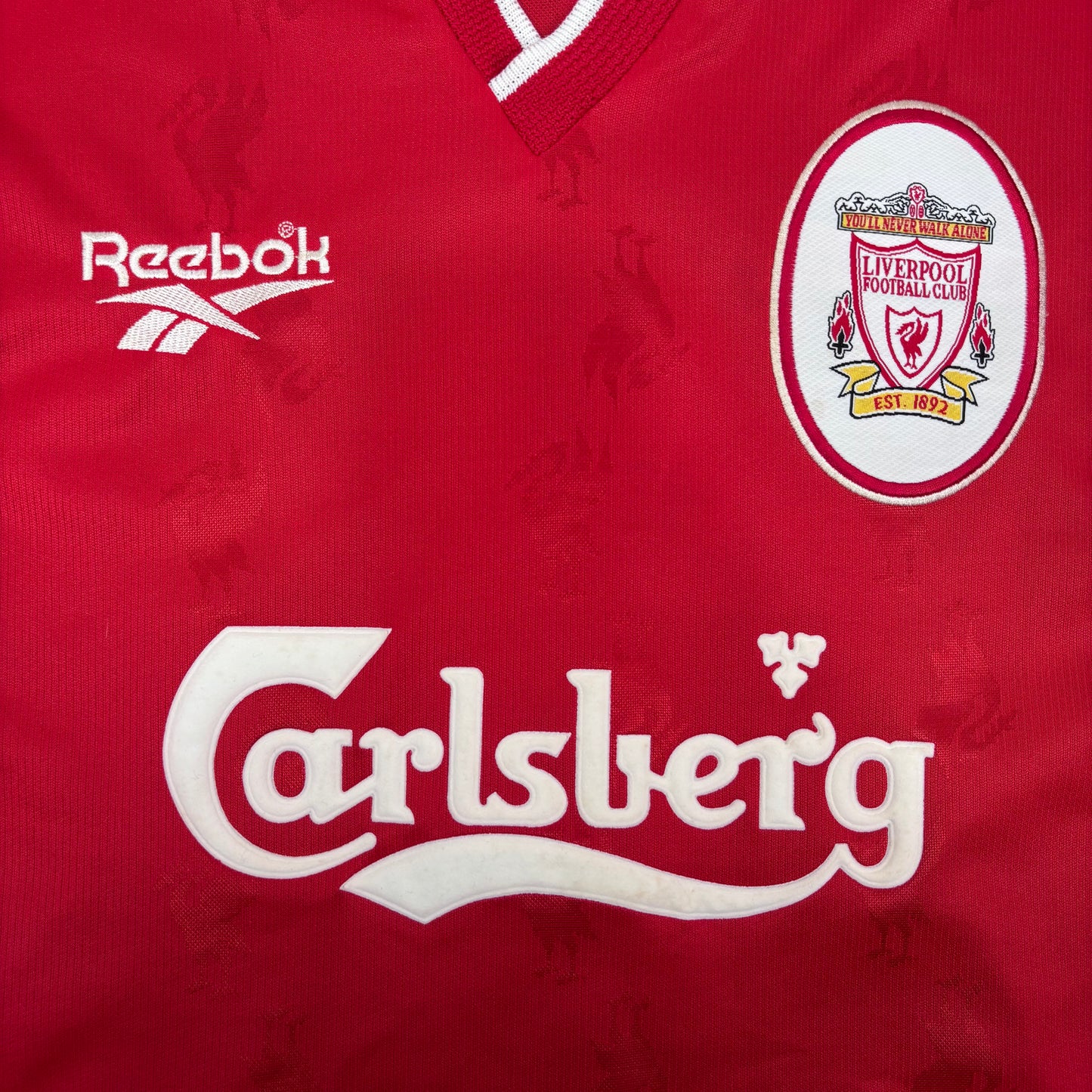 1997/98 Liverpool Home Shirt - Fowler - M