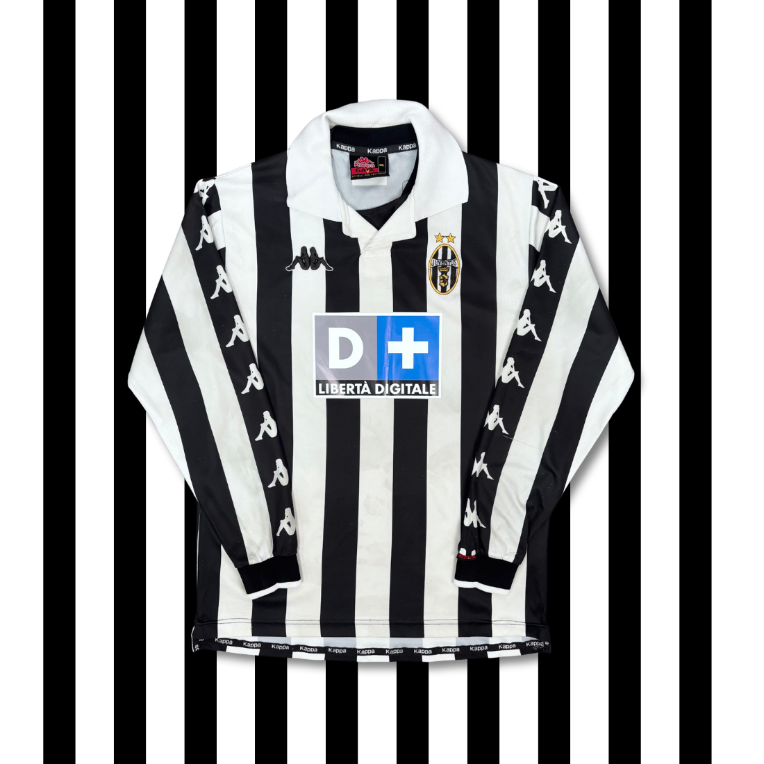1999/00 Juventus Home Longsleeve Shirt - Del Piero - S