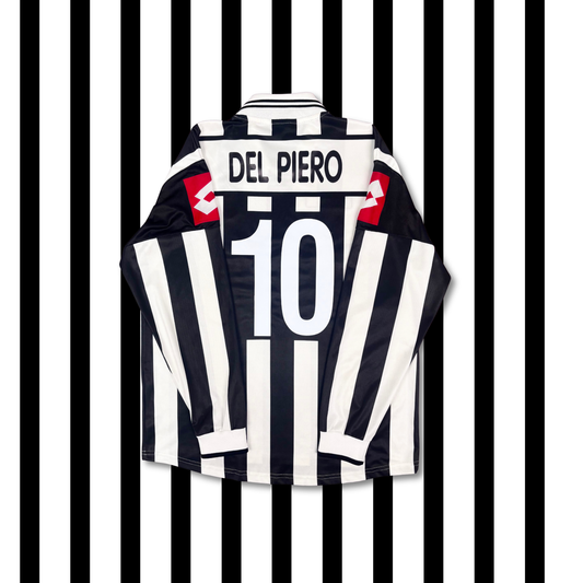2001/02 Juventus Home Longsleeve Shirt - Del Piero - L