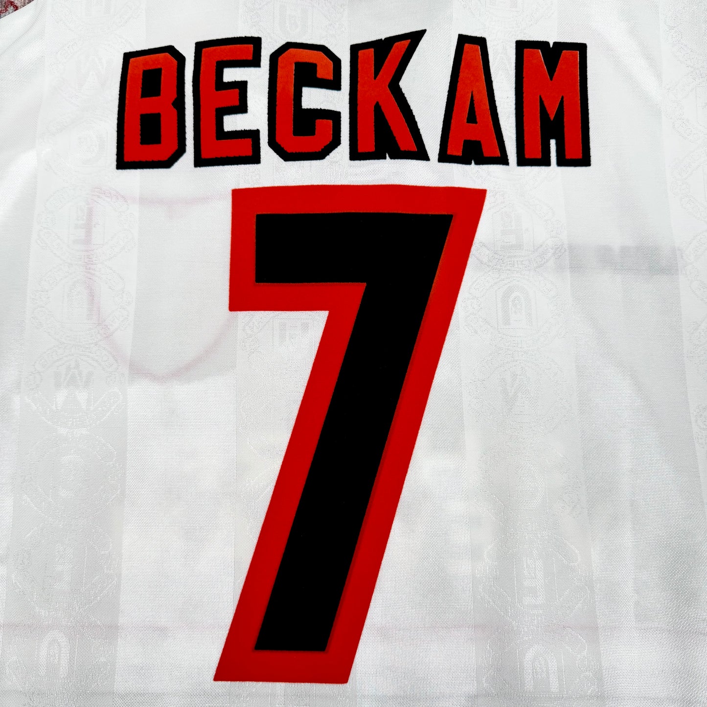 1997/98 Manchester United Away Shirt - Beckam - L