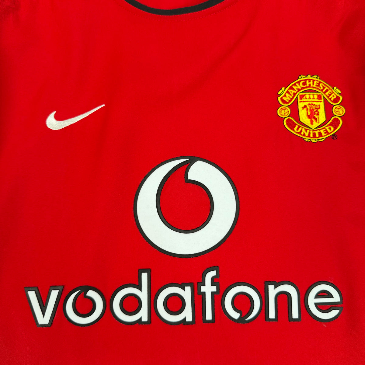 2003/04 Manchester United Home Longsleeve Shirt - Cristiano Ronaldo - M