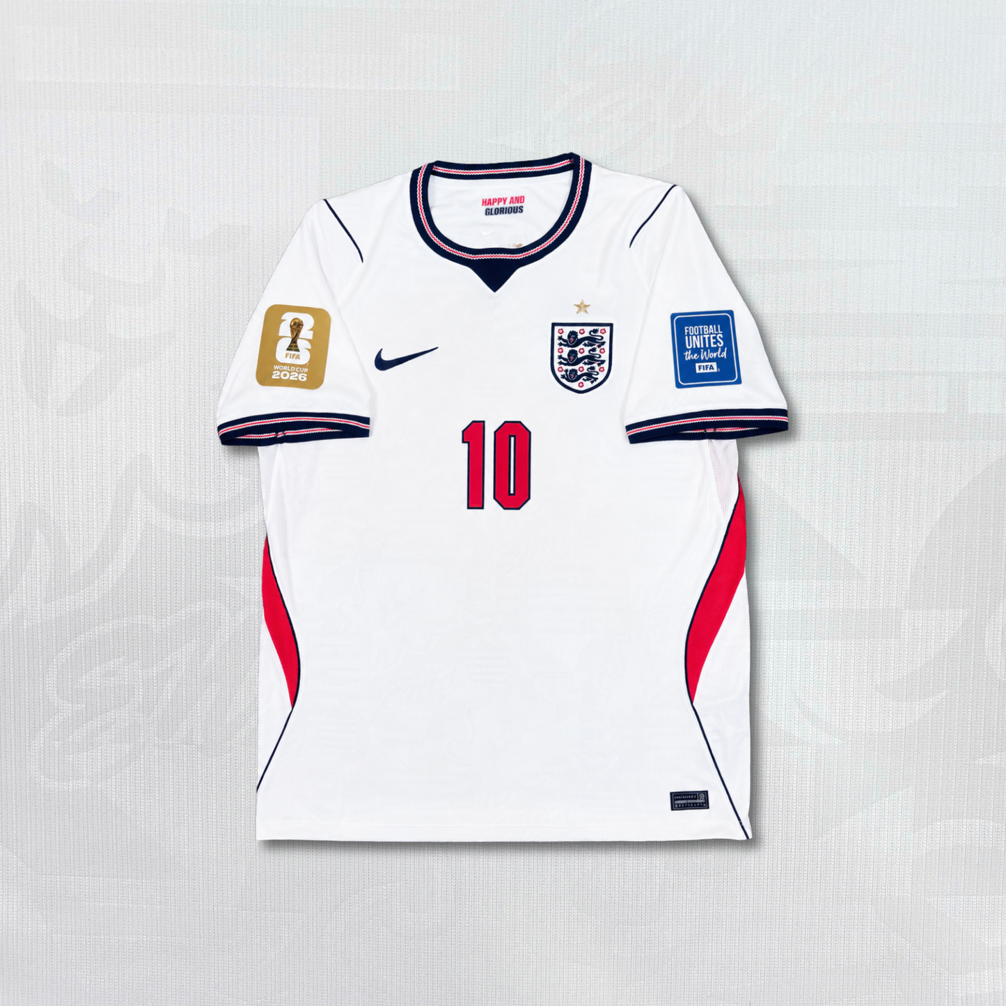 2026/27 England Home Shirt - Bellingham - New with Tag - XL