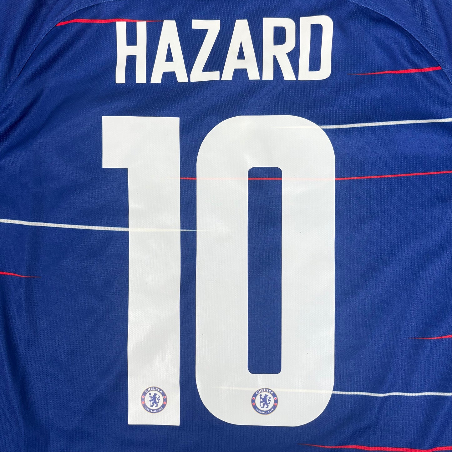 2018/19 Chelsea Home Shirt - Hazard - M