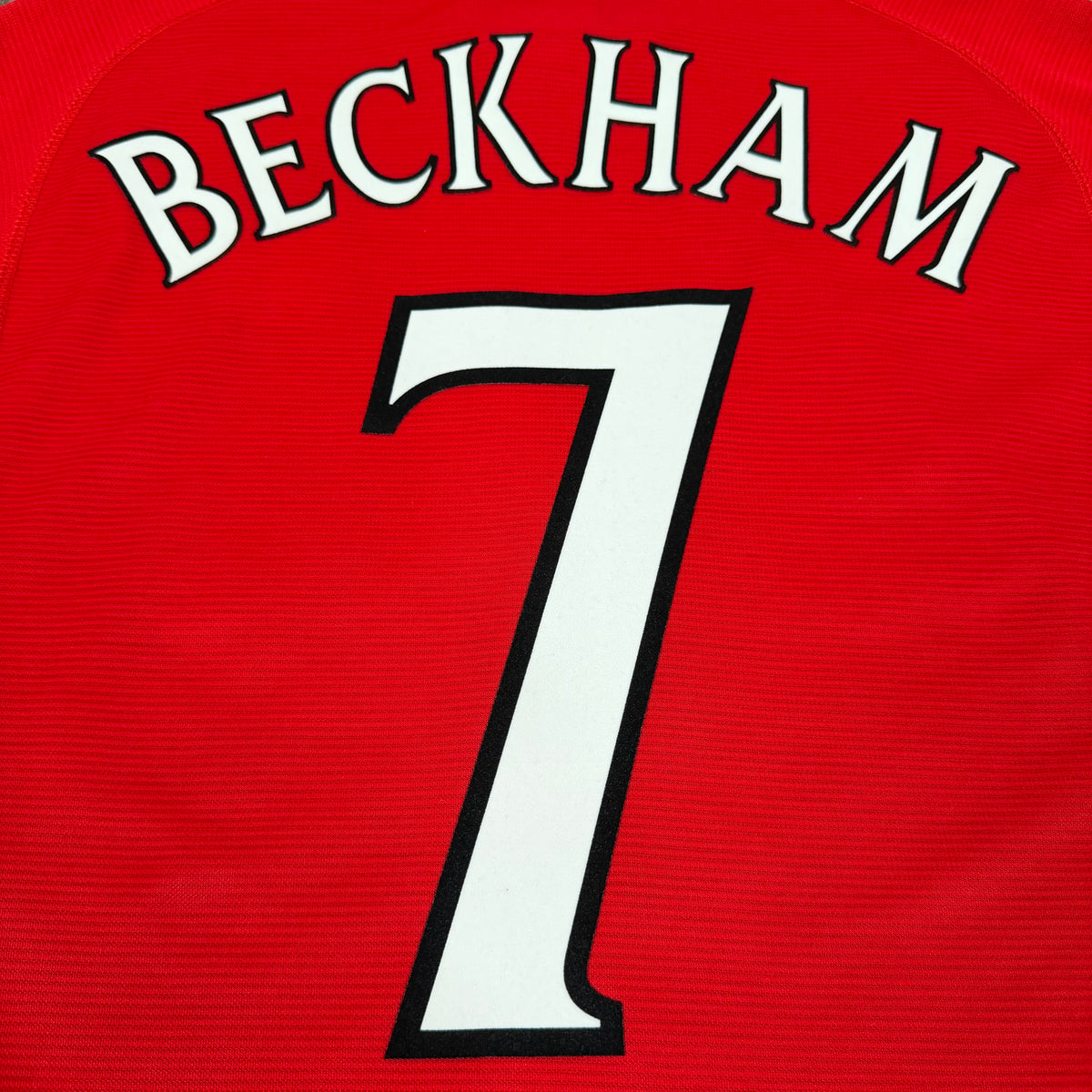 2000/01 Manchester United Home Shirt - Beckham - L