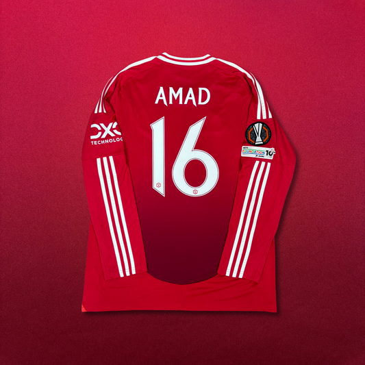 2024/25 Manchester United Home Longsleeve Shirt - Amad - XXL