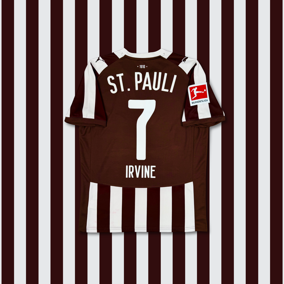 2025/26 St Pauli Home Shirt - Irvine - M