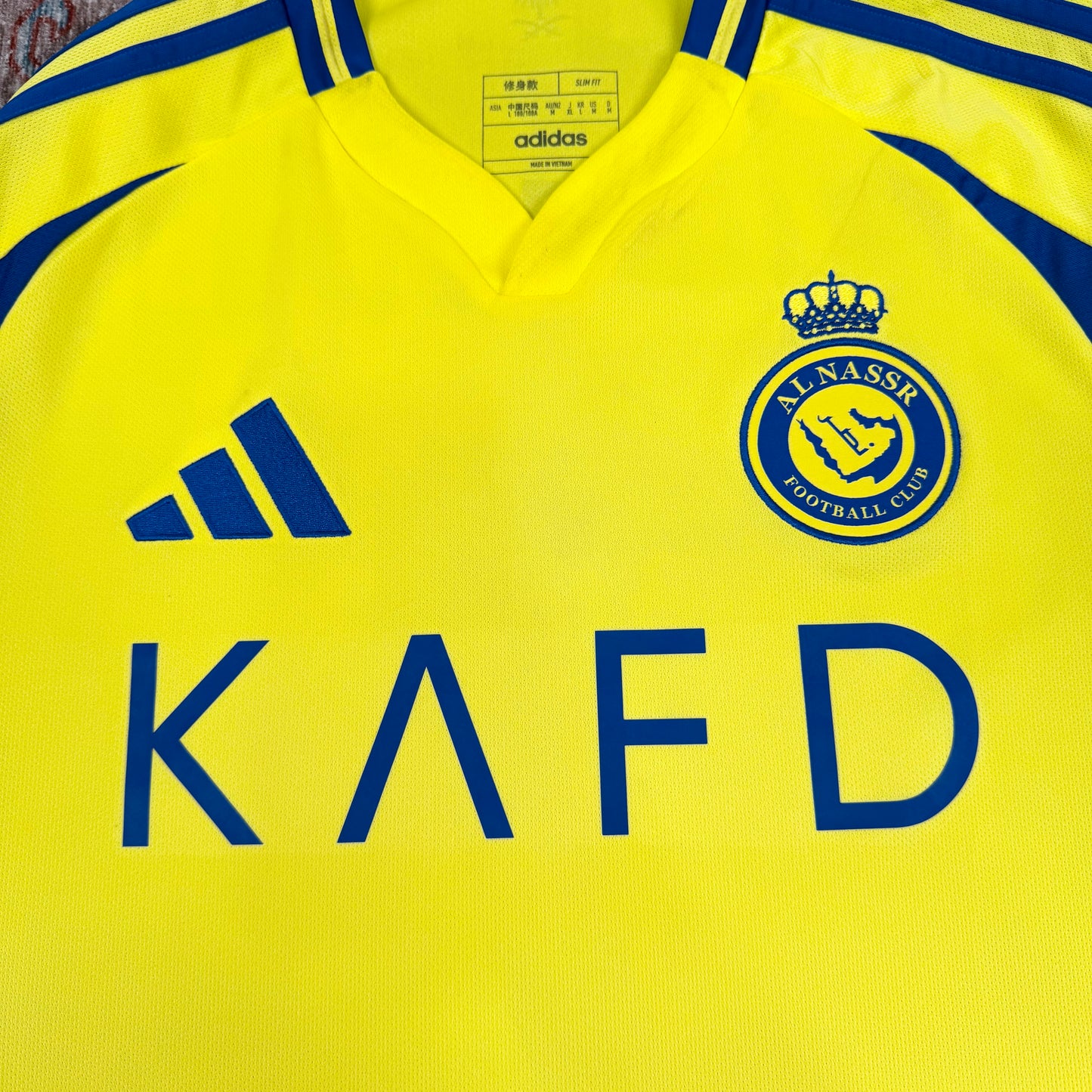 2024/25 Al Nassr Home Shirt - Cristiano Ronaldo - M