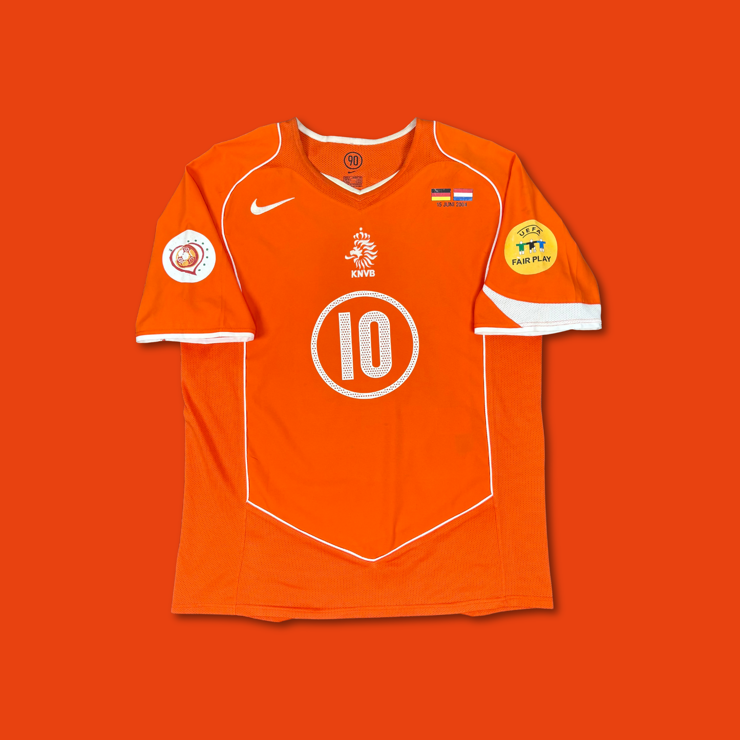 2004/05 Netherlands Home Shirt - Van Nistelrooy - M