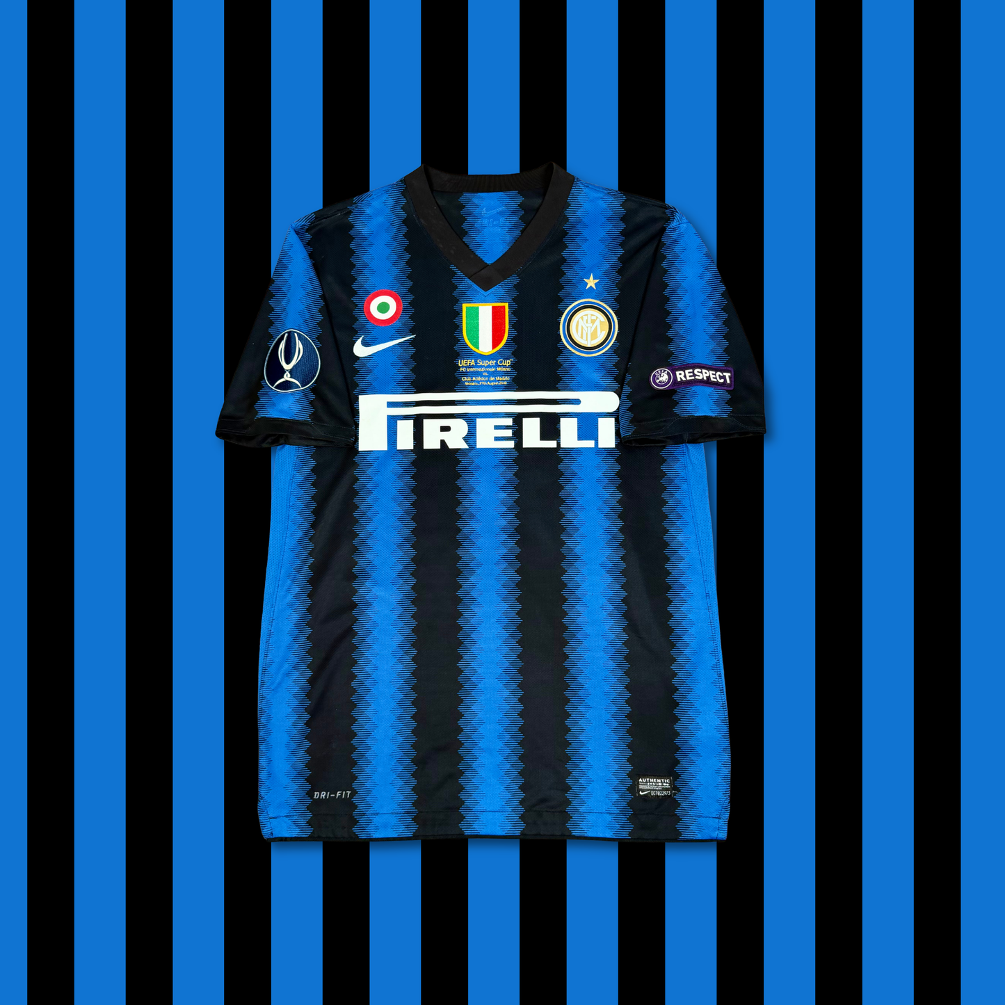 2011/12 Inter Milan Home Shirt - Zanetti - M
