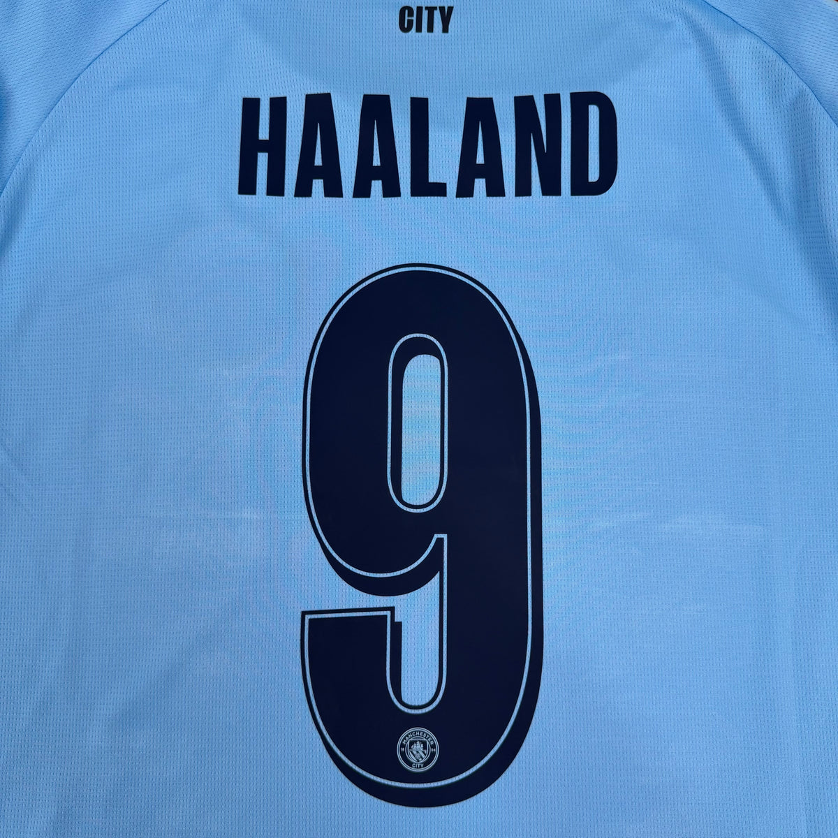 2025/26 Manchester City Home Shirt - Haaland - New with Tag - XL