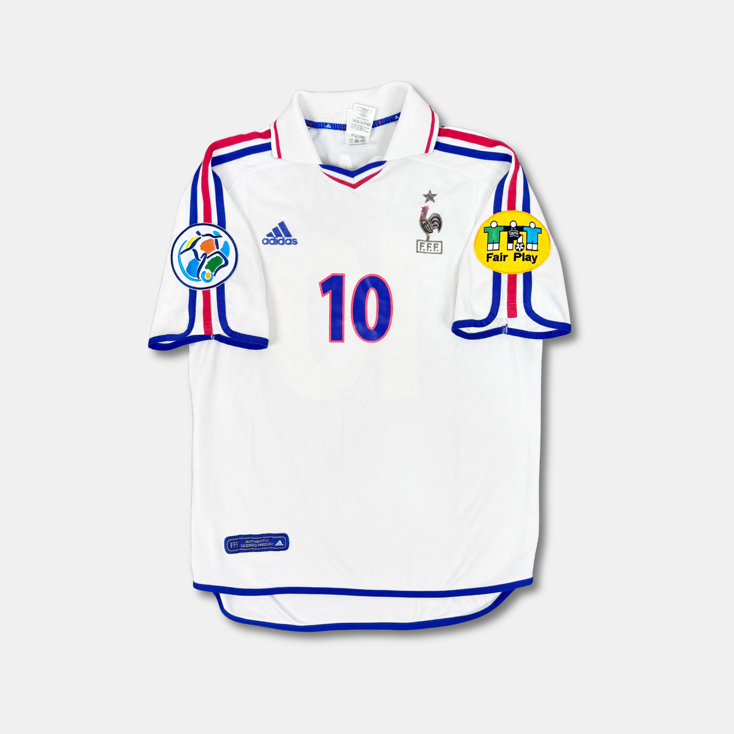 2000/01 France Away Shirt - Zidane - M